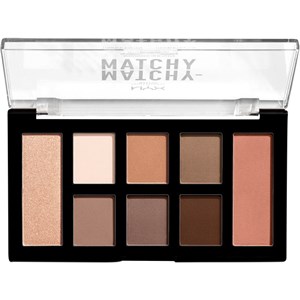 NYX Professional Makeup - Lidschatten - Matchy-Matchy Shadow Palette Taupe