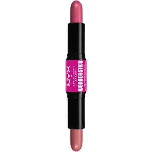 NYX Professional Makeup Facial Make-up Blush Dual-Ended Cream Blush Stick 001 Peach Baby Pink 8 G