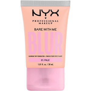 NYX Professional Makeup Gesichts Make-up Foundation Bare With Me Blur Medium Dark 30 Ml