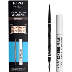 NYX Professional Makeup Silmämeikki Kulmakarvat Lahjasetti Nro 2 - Kulmakarvageeli 9 g + kulmakynä 0,09 1 Stk.