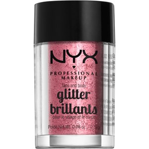 NYX Professional Makeup Gesichts Make-up Highlighter Face & Body Glitter Violett 2,50 G