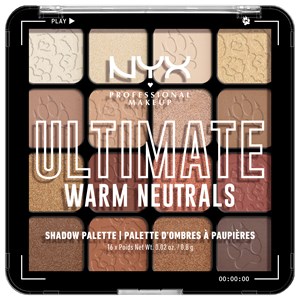 NYX Professional Makeup Lidschattenpaletten Ultimate Shadow Palette Warm Neutrals Damen