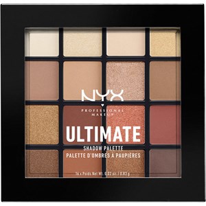 NYX Professional Makeup - Eye Shadow - Warm Neutrals Ultimate Shadow Palette