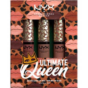 NYX Professional Makeup - Lipgloss - Ultimate Queen Collection Butter Lip Gloss Trio