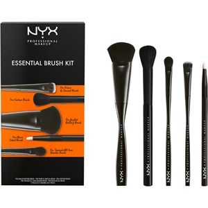 NYX Professional Makeup Accessoires Pinceau Coffret Cadeau Conceal Brush + Contour Brush + Buffing Brush + Detail Brush + All Over Shadow Brush 1 Stk.