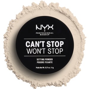 NYX Professional Makeup Can't Stop Won't Setting Powder Female 6 G