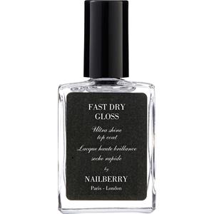 Nailberry Nagellack Fast Dry Gloss Ultra Shine Top Coat Damen 15 Ml