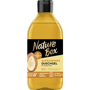 Nature Box - Pielęgnacja pod prysznicem - Odbudowujący żel pod prysznic o zapachu arganu