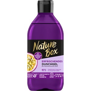 Nature Box - Pielęgnacja pod prysznicem - Odświeżający żel pod prysznic o zapachu passiflory