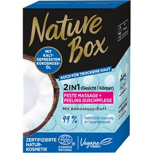 Nature Box - Shower care - Feste Massage + Körperpeeling