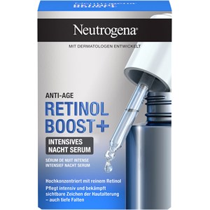 Neutrogena Seren Retinol Boost Intensives Nacht Serum Anti-Aging Gesichtsserum Damen 30 Ml