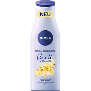 Nivea - Body Lotion und Milk - Sensual hoitovoide vanilja & mantelinöljy