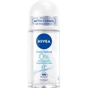 NIVEA Deodorants Fresh Natural Deodorant Roll-On Damen