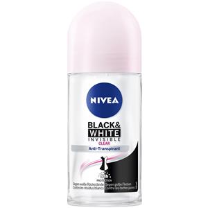 Nivea - Deodorant - Invisible For Black & White Clear Anti-Transpirant Roll-On