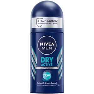 Nivea - Deodorante - Nivea Men Dry Active Anti-Transpirant Roll-On
