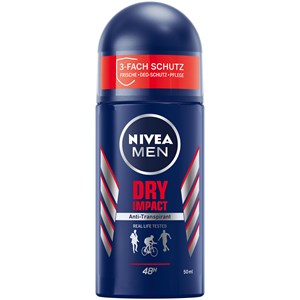NIVEA Männerpflege Deodorant NIVEA MEN Dry Impact Deo Roll-On 50 Ml