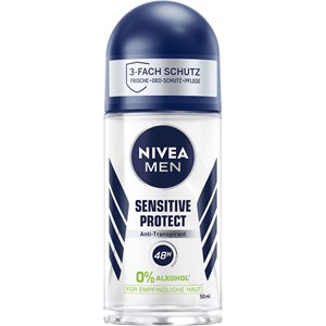 NIVEA Männerpflege Deodorant NIVEA MEN Sensitive Protect Anti-Transpirant Roll-On 50 Ml