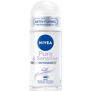 NIVEA Körperpflege Deodorant Sensitive & Pure Anti-Transpirant Roll-On 50 Ml