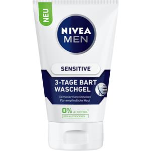 NIVEA - Gesichtspflege - Nivea Men Sensitive 3-Tage Bart Waschgel