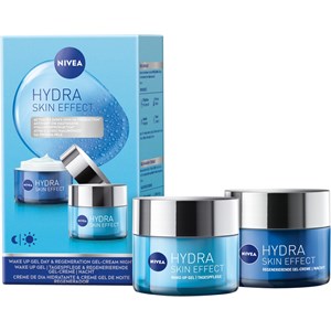 NIVEA Collection Hydra Geschenkset Wake-up Gel Tagespflege 50 Ml + Regenerierende Gel-Creme Nacht 50 Ml 1 Stk.