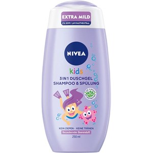Nivea - Körperpflege - Bezaubernder Beerenduft 3in1 Duschgel & Shampoo & Spülung