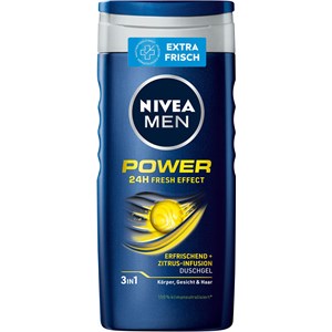 Nivea - Lichaamsverzorging - Nivea Men Power Fresh douchegel