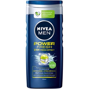 Männerpflege Körperpflege Nivea Men Power Fresh Pflegedusche 250 ml Männerpflege Körperpflege Nivea Men Power Fresh Pflegedusche 250 ml