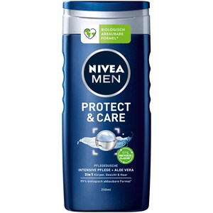 NIVEA Körperpflege Protect & Care Pflegedusche Reinigung Herren 250 Ml