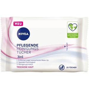 NIVEA Reinigung 3 In 1 Pflegende Reinigungstücher Augenmake-up Entferner Damen