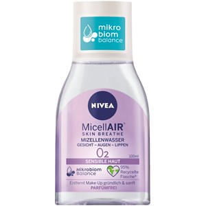 NIVEA Gesichtspflege Reinigung Sensible Haut MicellAir Mizellenwasser 100 Ml