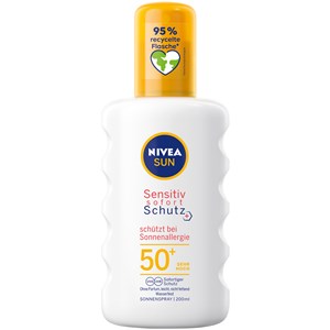 Nivea - Protezione solare - Protezione da allergie del sole Spray solare protezione immediata sensitive SPF 50+