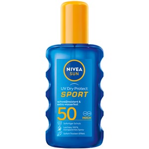 Nivea Soins Solaires Protection Solaire UV Dry Protect Sport Spray Solaire FPS 50 200 Ml