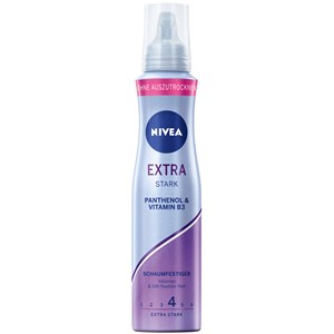 Nivea Soin Des Cheveux Styling Mousse Fixante Extra-forte 150 Ml