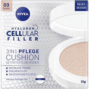 Nivea - Maquillage - Fluide teinté coussin  Soin coussin Hyaluron Cellular Filler 3-in-1