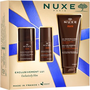 Nuxe Nuxe Men Coffret Cadeau Moisturising Gel 50 Ml + Multi-Use Shower Gel 200 Ml + Men Deodorant Protection Deodorant 50 Ml 1 Stk.