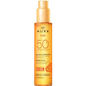Nuxe Sun Sonnenöl Gesicht & Körper LSF 50 Sonnenschutz Damen 150 Ml