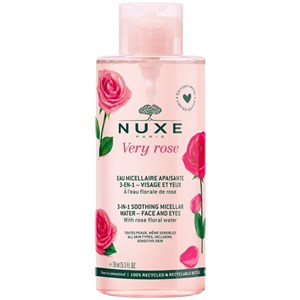 Nuxe Very Rose 3-In-1 Mizellen-Reinigungswasser Make-up Entferner Damen 750 Ml