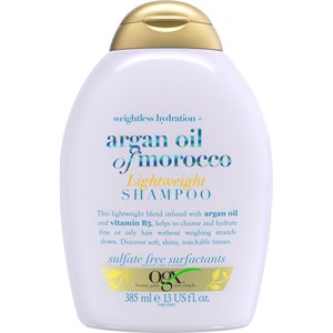 Ogx Soin Des Cheveux Shampooing Argan Oil Of Morocco Lightweight Shampoo 385 Ml