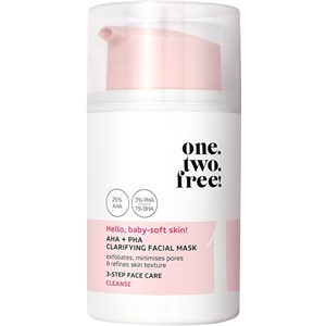 One.two.free! - Facial cleansing - AHA + PHA Clarifying Facial Mask