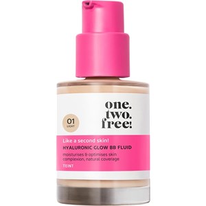 One.two.free! Teint Hyaluronic Glow BB Fluid BB- & CC-Cream Damen 30 Ml