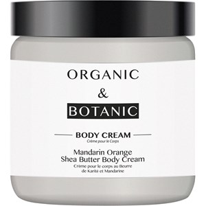 Organic & Botanic Collection Mandarin Orange Shea Butter Body Cream 100 Ml