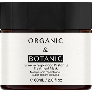 Organic & Botanic - Masken - Tumeric Superfood Restoring Treatment Mask