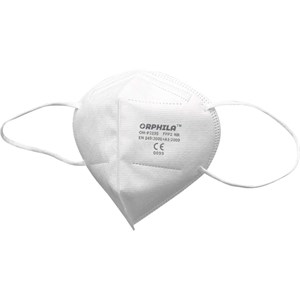 Orphila FFP2 Masken Maske TÜV Geprüft Und CE Zertifiziert Atemschutzmasken Unisex 15 Stk.