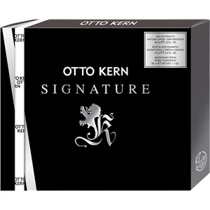 Otto Kern Signature Man Trio Set Eau De Toilette Spray 30 Ml + Body & Hair Shampoo 75 Ml + Deodorant Spray 50 Ml 1 Stk.