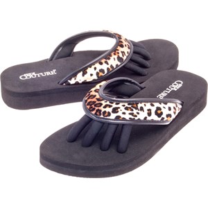 Pedi Couture - Accessoires - Pedicure Spa Sandals Wild Leopard