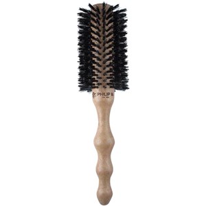 Philip B Haarpflege Bürsten & Kämme Round Hairbrush, Polish Mahogany Handle Medium 1 Stk.