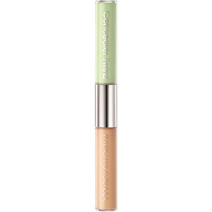 Physicians Formula Gesicht Concealer & Primer Concealer Twins 2-in-1 Correct & Cover Cream Concealer Yellow/Light 6,80 G