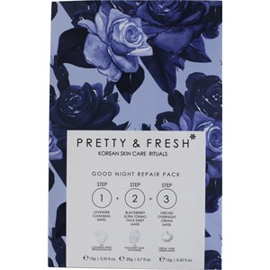 Pretty & Fresh - Masks - 3 Step Good Night Repair Pack