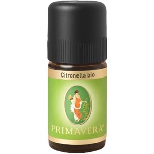 Primavera Aroma Therapy Essential Oils Organic Citronnelle Bio 5 Ml