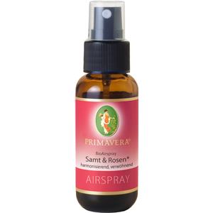 Primavera - Organic room fragrance air sprays - Velvety Airspray and Organic Rose